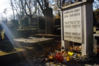 The Jewish cemetery