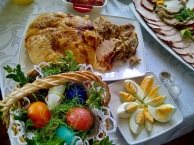 Easter traditional table